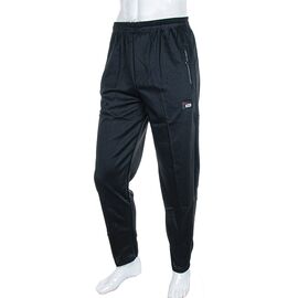 Фотография Штаны спортивные мужские KU107 black р.XL-5XL "Logaster" недорого оптом от прямого поставщика