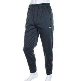 Фотография Штаны спортивные мужские KU107 grey р.XL-5XL "Logaster" недорого оптом от прямого поставщика