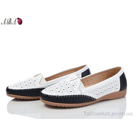 Туфлі жіночі стильні Літо 5ABA0-1 (8 пар р.37-42) "Aba" недорого оптом від прямого постачальника