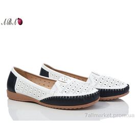 Туфлі жіночі стильні Літо A5ABA0-1 (8 пар р.40-43) "Aba" недорого оптом від прямого постачальника