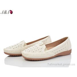 Туфлі жіночі стильні Літо 5ABA0-2 (8 пар р.37-42) "Aba" недорого оптом від прямого постачальника