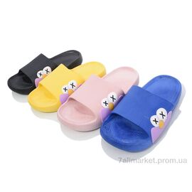 Шльопанці жіночі полегшені Літо 821-3B mix (12 пар р.36-41) "M&L  Alex13" недорого оптом від прямого постачальника