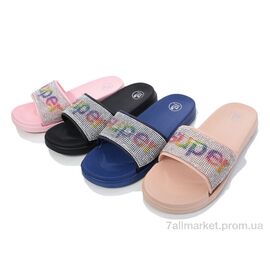 Шльопанці жіночі полегшені Літо 123-6 mix (12 пар р.36-41) "M&L  Alex13" недорого оптом від прямого постачальника