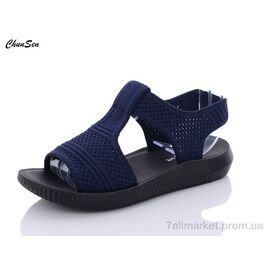 Фотография Босоножки женские летние Лето D02-11 (8 пар р.37-43) "Chunsen" недорого оптом от прямого поставщика