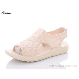 Фотография Босоножки женские летние Лето D07-7 (8 пар р.37-43) "Chunsen" недорого оптом от прямого поставщика