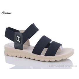 Фотография Босоножки женские летние Лето D20-11 (8 пар р.36-41) "Chunsen" недорого оптом от прямого поставщика