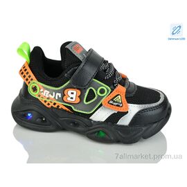 Кросівки дитячі модні Весна/осінь XF01-6071-1 LED (8 пар р.27-32) "Xifa kids" недорого оптом від прямого постачальника