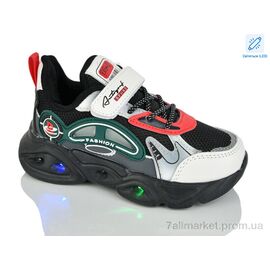 Кросівки дитячі модні Весна/осінь XF01-6073-2 LED (8 пар р.27-32) "Xifa kids" недорого оптом від прямого постачальника