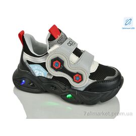 Кросівки дитячі модні Весна/осінь XF01-6079-2 LED (8 пар р.27-32) "Xifa kids" недорого оптом від прямого постачальника