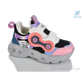 Кросівки дитячі модні Весна/осінь XF01-6079-5 LED (8 пар р.27-32) "Xifa kids" недорого оптом від прямого постачальника