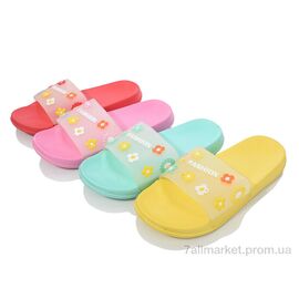 Шльопанці жіночі полегшені Літо Y21 піна mix (12 пар р.36-41) "M&L  Alex13" недорого оптом від прямого постачальника