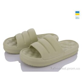 Шльопанці жіночі полегшені Літо 136 олива (8 пар р.36-40) "Golden Lion" недорого оптом від прямого постачальника
