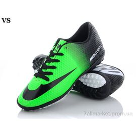 Футбольне взуття дитячі Весна/осінь Mercurial 010 (36-39) (8 пар р.36-39) "VS" недорого оптом від прямого постачальника