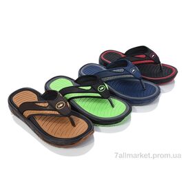 Фотография Шлепки детские летние Лето YL9135A-6 mix (24 пар р.36-41) "Laguna" недорого оптом от прямого поставщика
