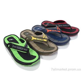 Фотография Шлепки детские летние Лето YL9135A mix (24 пар р.36-41) "Laguna" недорого оптом от прямого поставщика