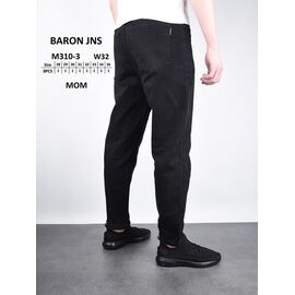 Джинси чоловічі 310-3 black р.28-36 "God Baron" недорого оптом від прямого постачальника