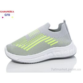 Фотография Кроссовки детские модные Лето Y7025-4 (12 пар р.26-31) "GFB-Канарейка" недорого оптом от прямого поставщика