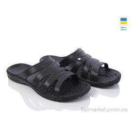 Шльопанці чоловічі пляжні Літо Краб чорний новий (8 пар р.40-46) "Golden Lion" недорого оптом від прямого постачальника