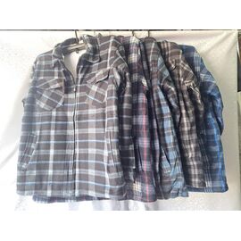 Фотография Рубашка мужская тёплая 701 mix-old-2 р.XL-5XL "ZERO" недорого оптом от прямого поставщика