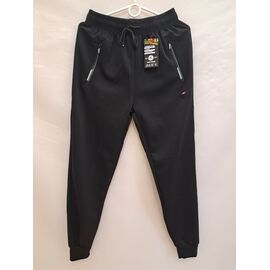 Фотография Штаны спортивные мужские 7310 black р.M-3XL "ZERO" недорого оптом от прямого поставщика