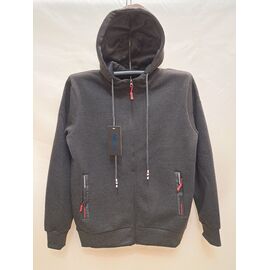 Кофта спортивна чоловіча A5252 grey р.M-3XL "ZERO" недорого оптом від прямого постачальника