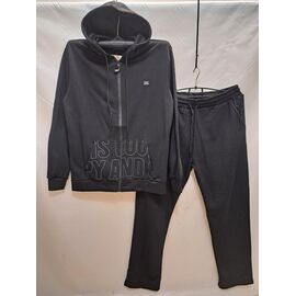 Фотография Костюм спортивный мужской B6601 black р.3XL-7XL "ZERO" недорого оптом от прямого поставщика