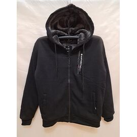 Фотография Кофта спортивная мужская 2361A black р.M-3XL "ZERO" недорого оптом от прямого поставщика