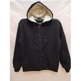 Кофта спортивна чоловіча B2352 black р.3XL-7XL "ZERO" недорого оптом від прямого постачальника