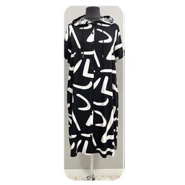 Фотография Платье летнее женское C7387 black р.2XL-6XL "BASE" недорого оптом от прямого поставщика