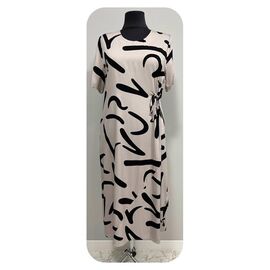 Фотография Платье летнее женское CL7308 beige р.2XL-6XL "BASE" недорого оптом от прямого поставщика