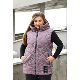 Жилетка жіноча 4040 lilac р.52-58 "Iren Veles" недорого оптом від прямого постачальника