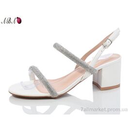 Босоніжки жіночі літні Літо QQ6ABA4-2 (8 пар р.36-41) "Aba" недорого оптом від прямого постачальника