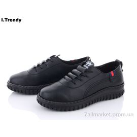 Фотография Туфли женские стильные Весна/осень BK335-1 (8 пар р.36-41) "Trendy" недорого оптом от прямого поставщика
