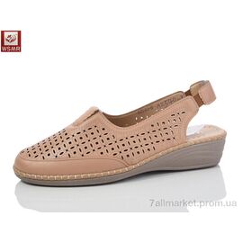 Фотография Туфли женские стильные Лето A2540-8 (8 пар р.37-42) "WSMR" недорого оптом от прямого поставщика