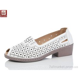 Фотография Туфли женские стильные Лето 03-2 (8 пар р.37-42) "WSMR" недорого оптом от прямого поставщика