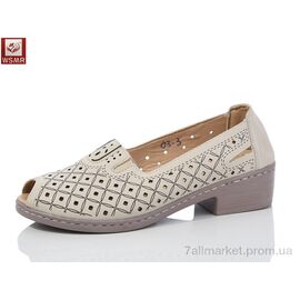 Фотография Туфли женские стильные Лето 03-3 (8 пар р.37-42) "WSMR" недорого оптом от прямого поставщика