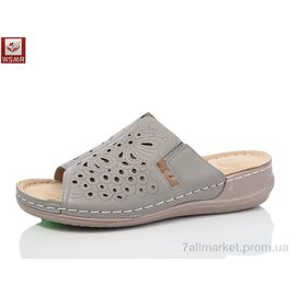 Фотография Шлепки женские облегченные Лето 2533-4 (8 пар р.37-42) "WSMR" недорого оптом от прямого поставщика