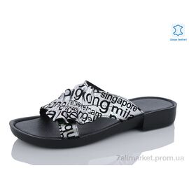 Фотография Шлепки женские облегченные Лето 267-2 silver (6 пар р.36-40) "Summer shoes" недорого оптом от прямого поставщика