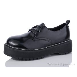 Туфлі жіночі стильні Весна/осінь JEL350 black (8 пар р.36-40) "Summer shoes" недорого оптом від прямого постачальника