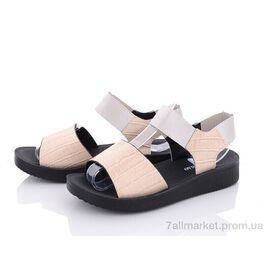 Фотография Босоножки женские летние Лето A6606-2 (8 пар р.37-42) "Summer shoes" недорого оптом от прямого поставщика