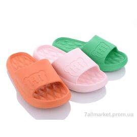 Фотография Шлепки женские облегченные Лето A065 mix (24 пар р.36-41) "Summer shoes" недорого оптом от прямого поставщика
