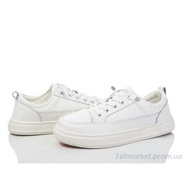Фотография Кроссовки женские модные Весна/осень KR240 white (8 пар р.36-40) "Summer shoes" недорого оптом от прямого поставщика