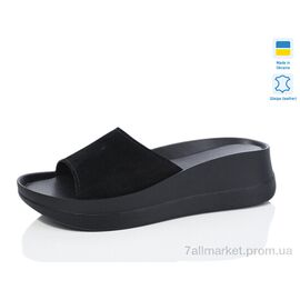 Фотография Шлепки женские облегченные Лето 500-25 чорний з. (6 пар р.37-41) "Sali" недорого оптом от прямого поставщика