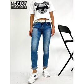 Фотография ЖЕНСКИЕ ДЖИНСЫ С РЕМНЕМ РАЗМЕР 25,26,27,28,29,30 "PARTNERS" недорого от прямого поставщика