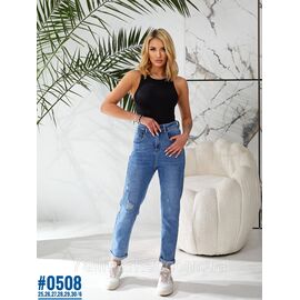 Фотография Женские джинсы mom-fit размерный ряд 25,26,27,28,29,30 "PARTNERS" недорого от прямого поставщика