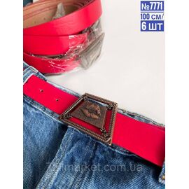 Фотография Ремень женский  с пряжкой в форме трапеции р-ры 100см "PARTNERS" купить недорого от прямого поставщика