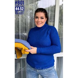 Гольф жіночий із коміром універального розміру 44-52 "PARTNERS" недорого від прямого постачальника