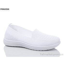 Фотография Слипоны женские тканевые Лето 3026-18 (8 пар р.36-41) "Princess" недорого оптом от прямого поставщика