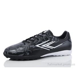 Футбольне взуття чоловічі Весна/осінь DIMB25653-1 black-grey (8 пар р.41-45) "Restime" недорого оптом від прямого постачальника