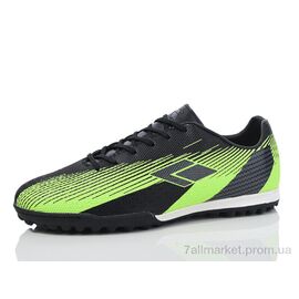 Футбольне взуття чоловічі Весна/осінь DIMB25651-1 black-salat (8 пар р.41-45) "Restime" недорого оптом від прямого постачальника